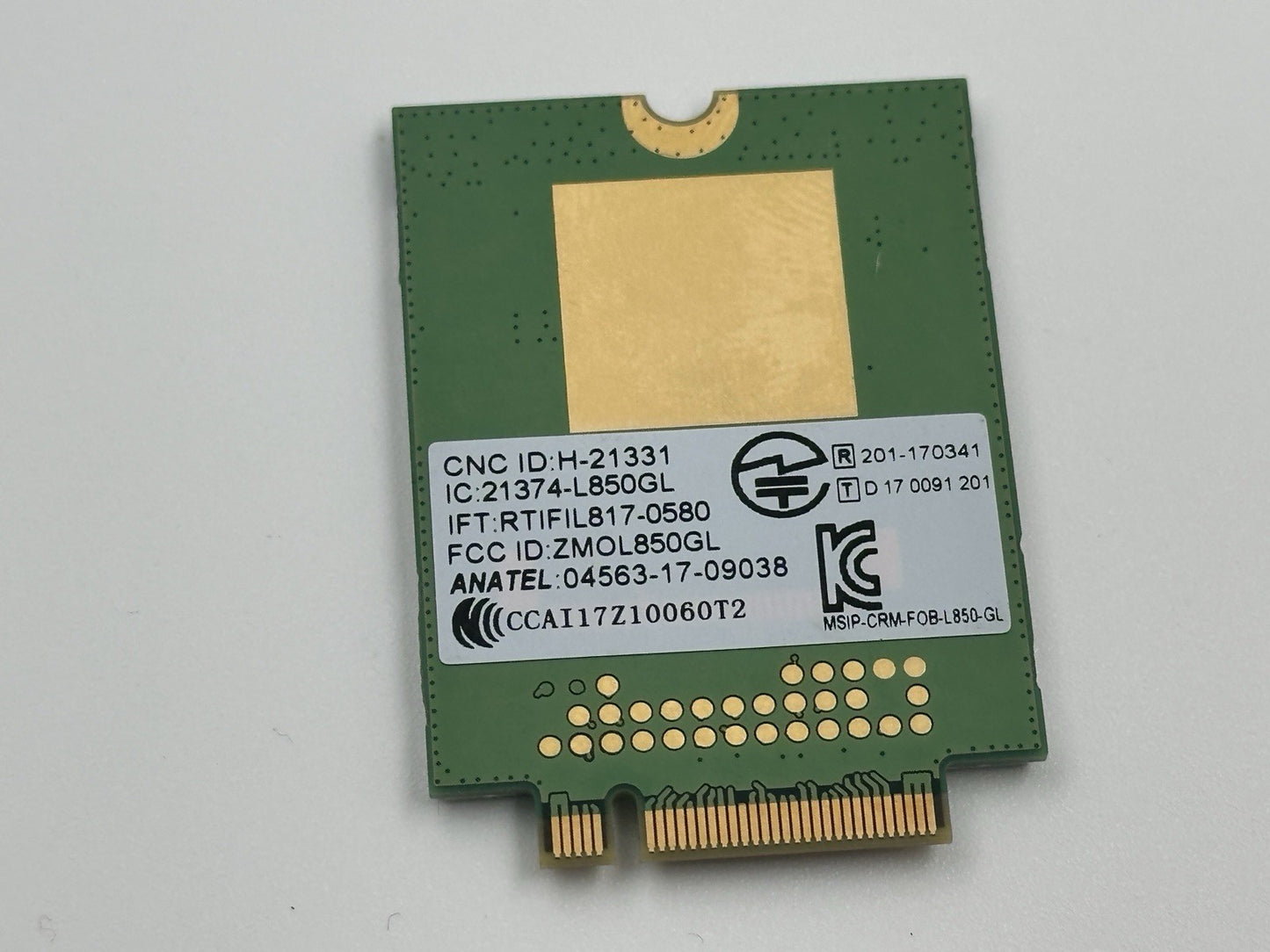 Fibocom L850-GL 4G LTE WWAN Modem Card | FRU 01AX792 | M.2