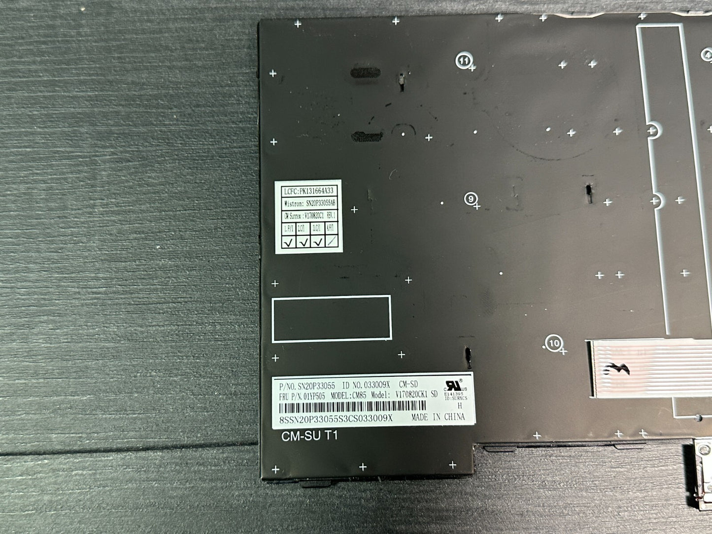 01YP360 For Lenovo ThinkPad E480 E490 E495 L380 L390 Yoga Keyboard