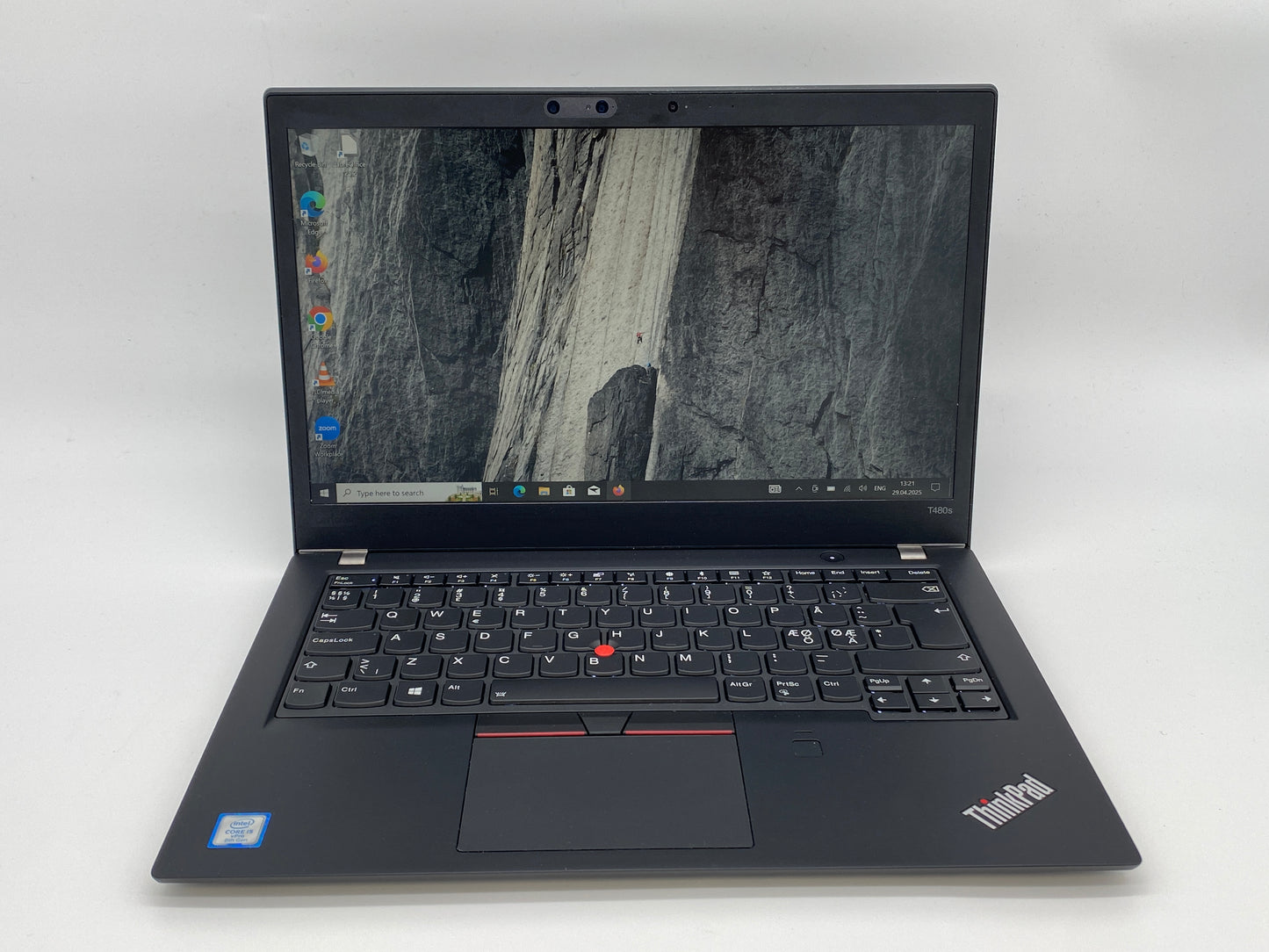 Lenovo ThinkPad T480s | 14" FHD Touch | i5-8350U | 8GB RAM | 256GB SSD | 4G