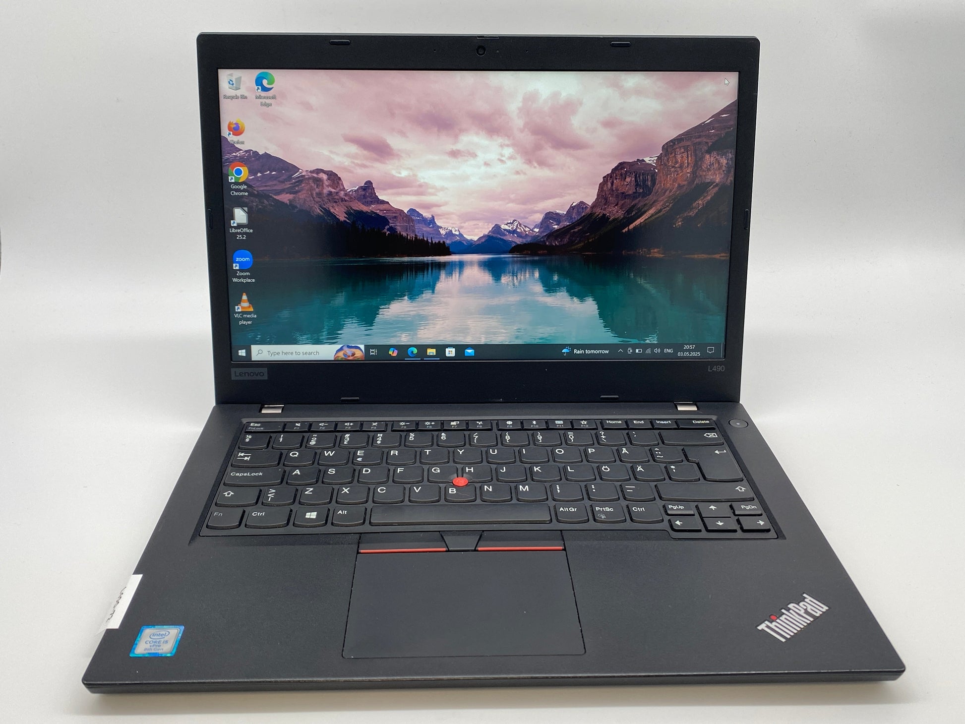 Lenovo ThinkPad L490 | i5-8365U | 8GB RAM | 256GB SSD | 14" FHD | 4G | Win10 My Store