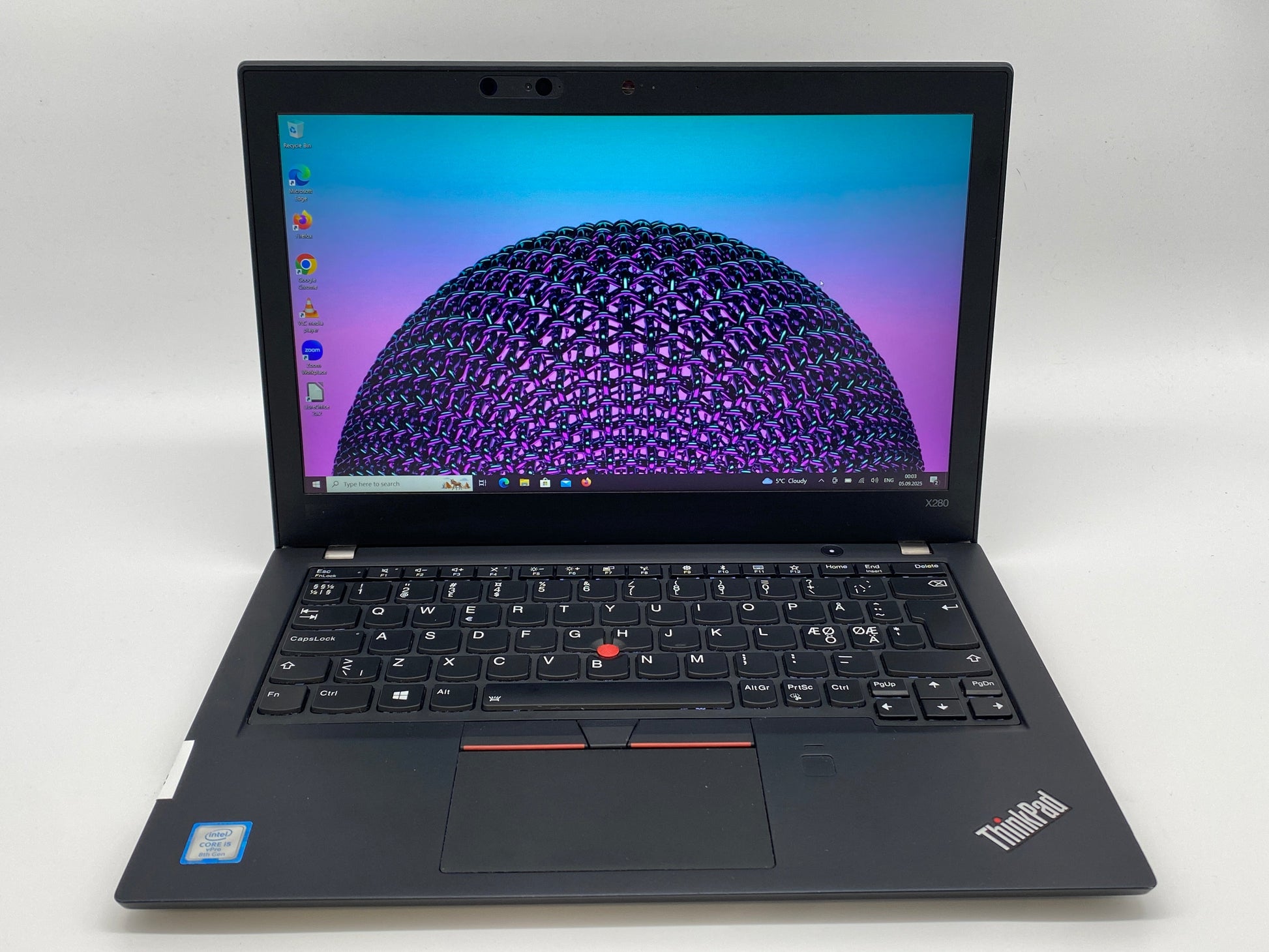 Lenovo ThinkPad X280 | i5-8350U | 8GB RAM | 256GB SSD | HD 620 | 12.5" FHD Touch My Store