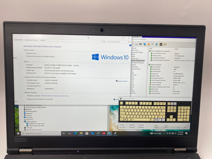 Lenovo ThinkPad P53 RTX4000 FHD | 15.6" FHD | I9-9880H | 32GB RAM | 1TB SSD