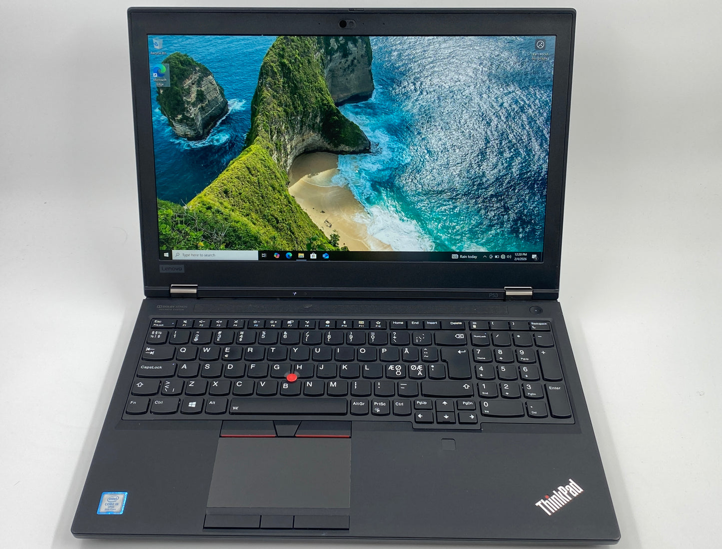Lenovo ThinkPad P53 RTX4000 FHD | 15.6" FHD | I9-9880H | 32GB RAM | 1TB SSD