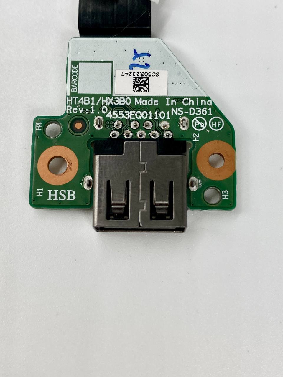 Lenovo ThinkPad X13 Gen 2 USB Port Board SC10R24127 w/ Cable NS-D361